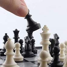 Load image into Gallery viewer, DINOBROS Magnetic Travel Chess Set with Folding Board Portable Chess Board Games Gift for Kids and Adults
