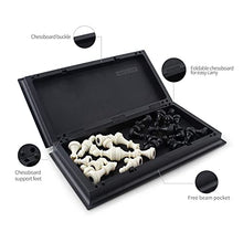Load image into Gallery viewer, DINOBROS Magnetic Travel Chess Set with Folding Board Portable Chess Board Games Gift for Kids and Adults