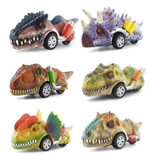 Load image into Gallery viewer, DINOBROS Dinosaur Toys for Kids 3-5, Pull Back Dinosaur Cars for 3 4 5 6 7 Year Old Boys Girls 6 Pack Dino Toys Gifts for Toddlers