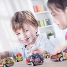 Load image into Gallery viewer, DINOBROS Dinosaur Toys for Kids 3-5, Pull Back Dinosaur Cars for 3 4 5 6 7 Year Old Boys Girls 6 Pack Dino Toys Gifts for Toddlers