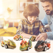 Load image into Gallery viewer, DINOBROS Dinosaur Toys for Kids 3-5, Pull Back Dinosaur Cars for 3 4 5 6 7 Year Old Boys Girls 6 Pack Dino Toys Gifts for Toddlers